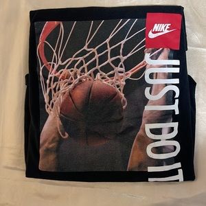 Boys Black Nike Basketball Shirt
